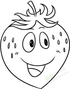 吃瓜简笔画图文