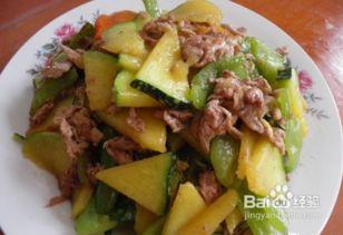 拉瓜炖着吃,传统美食的温馨演绎